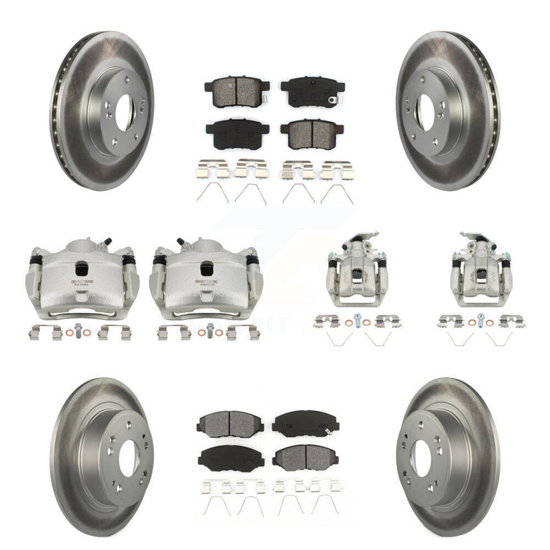Transit Auto KCG-100881S Disc Brake Kit for 2013-2017 Honda Accord - Front and Rear product image
