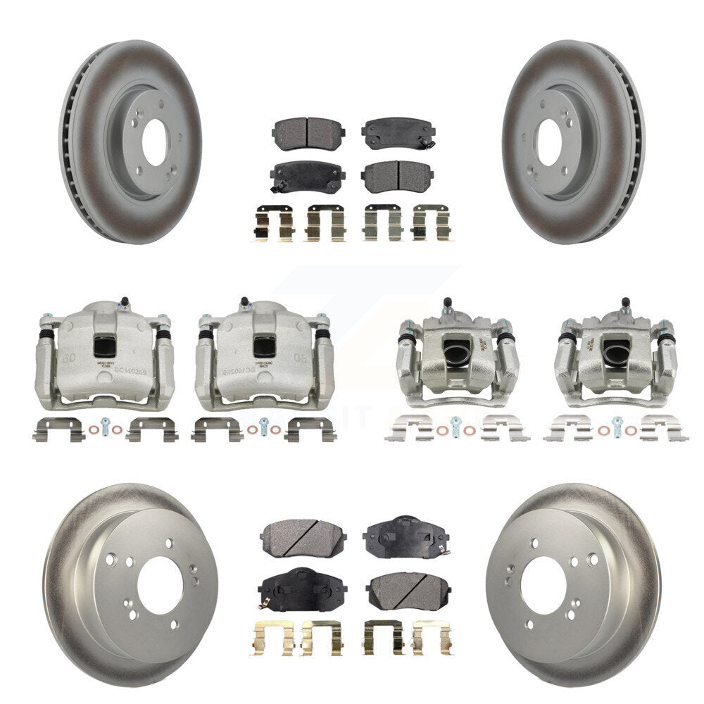 Transit Auto KCG-100881T Disc Brake Kit for 2016 Kia Sportage - Front and Rear product image