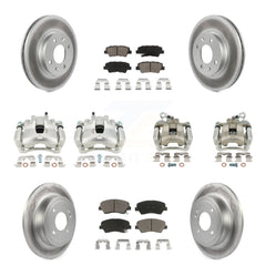 Transit Auto KCG-100882C Disc Brake Kit for 2012-2016 Kia Rio - Front and Rear product image