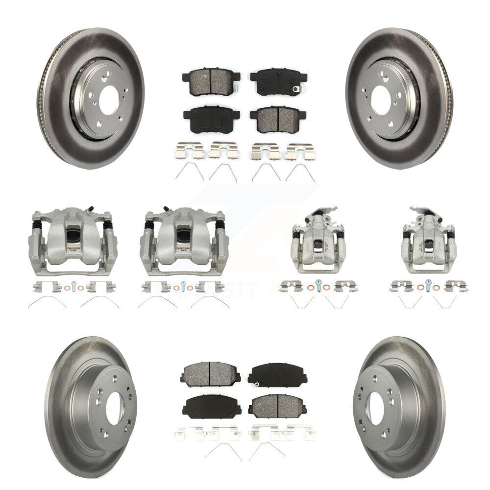 Transit Auto KCG-100882S Disc Brake Kit for 2016-2017 Honda Accord - Front and Rear product image