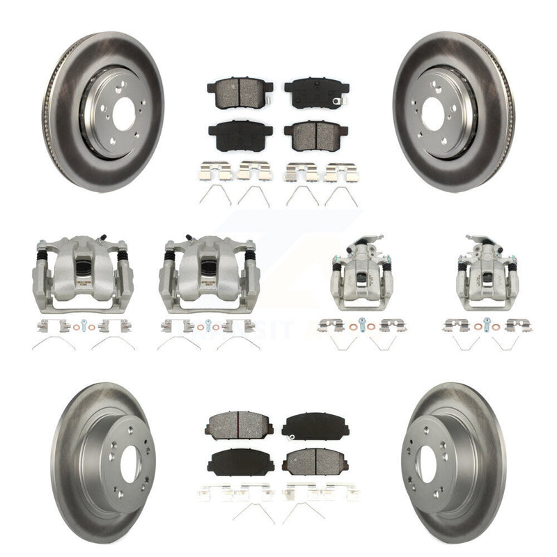 Transit Auto KCG-100882S Disc Brake Kit for 2016-2017 Honda Accord - Front and Rear product image