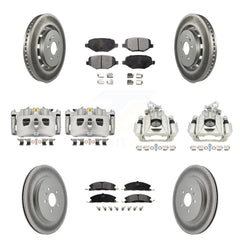 Transit Auto KCG-100883P Disc Brake Kit for 2016 Lincoln MKS - Front and Rear product image