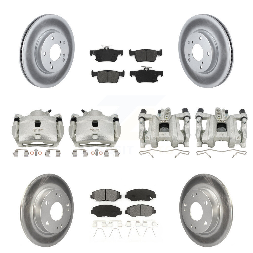 Transit Auto KCG-100883S Disc Brake Kit for 2016-2021 Honda Civic - Front and Rear product image