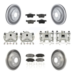 Transit Auto KCG-100883S Disc Brake Kit for 2016-2021 Honda Civic - Front and Rear product image