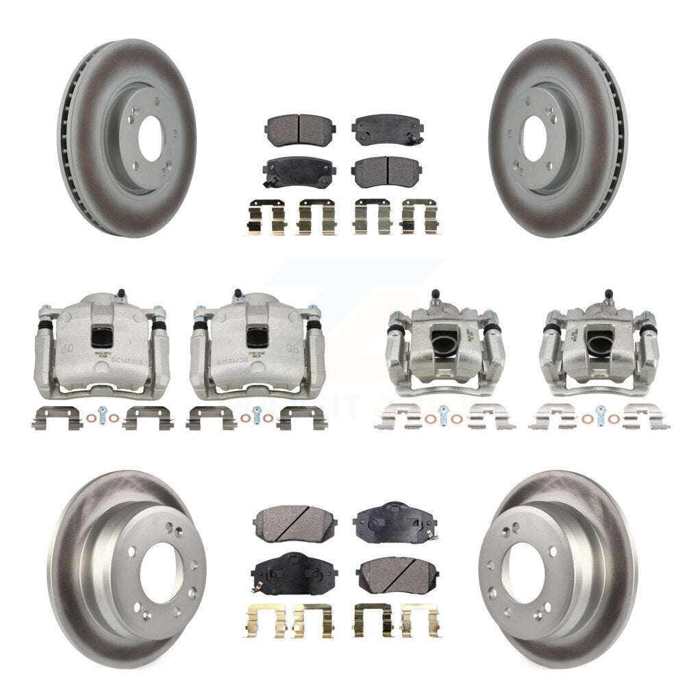 Transit Auto KCG-100883T Disc Brake Kit for 2016 Kia Sportage - Front and Rear product image