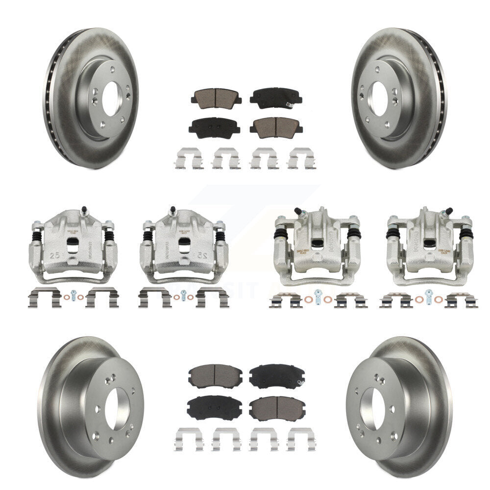 Transit Auto KCG-100884C Disc Brake Kit for 2012-2013 Kia Soul - Front and Rear product image