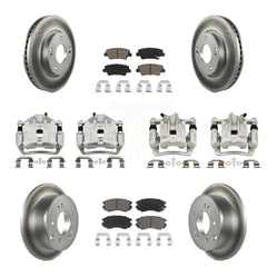 Transit Auto KCG-100884C Disc Brake Kit for 2012-2013 Kia Soul - Front and Rear product image
