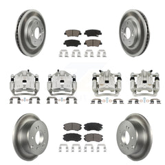 Transit Auto KCG-100885C Disc Brake Kit for 2010-2011 Kia Soul - Front and Rear product image