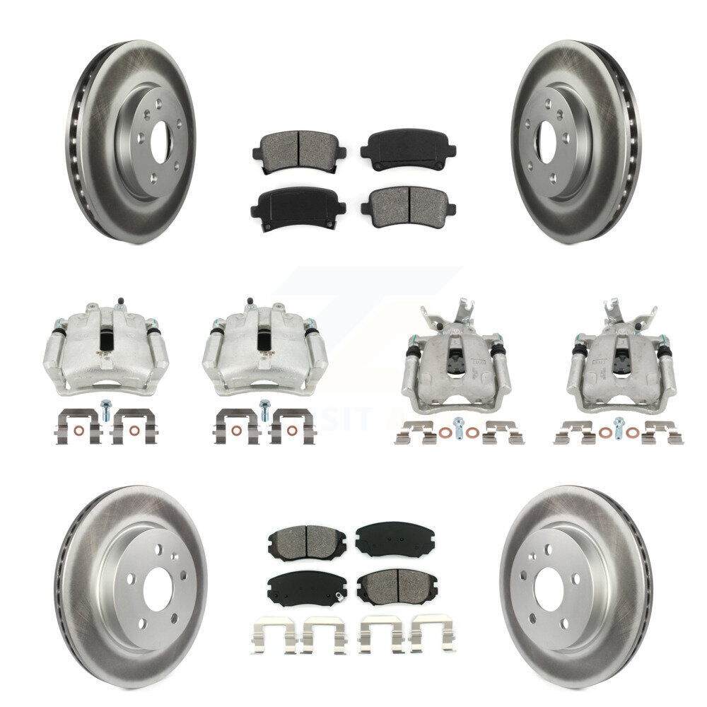 Transit Auto KCG-100885S Disc Brake Kit for 2016 Chevrolet Malibu Limited - Front and Rear product image
