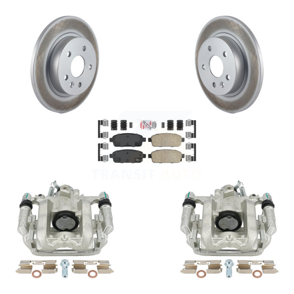 Transit Auto KCG-100886N Disc Brake Kit for 2011-2016 Chevrolet Cruze Limited, Chevrolet Cruze - Rear product image