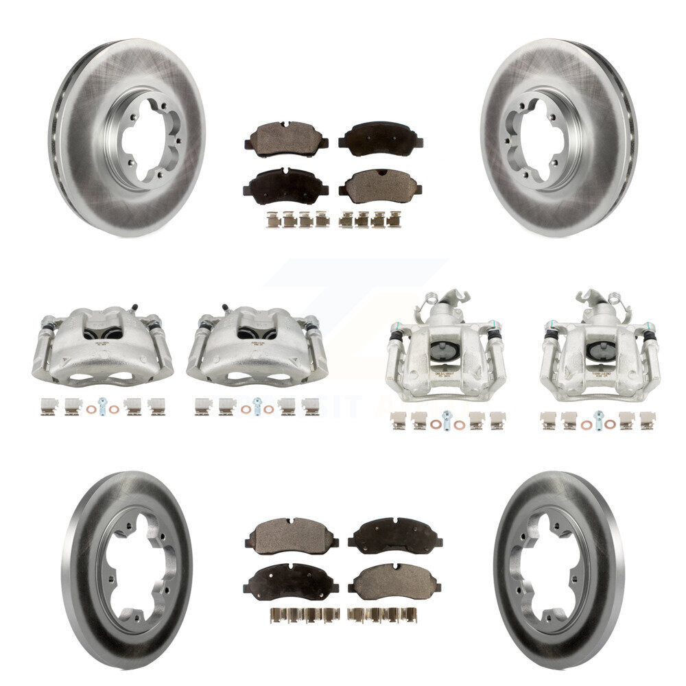 Transit Auto KCG-100886P Disc Brake Kit for 2015-2019 Ford Transit-150, Ford Transit-250, Ford Transit-350 - Front and Rear product image