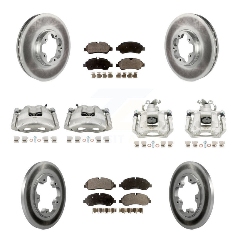 Transit Auto KCG-100886P Disc Brake Kit for 2015-2019 Ford Transit-150, Ford Transit-250, Ford Transit-350 - Front and Rear product image