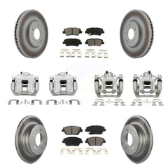 Transit Auto KCG-100886S Disc Brake Kit for 2011-2015 Hyundai Sonata, Kia Optima - Front and Rear product image