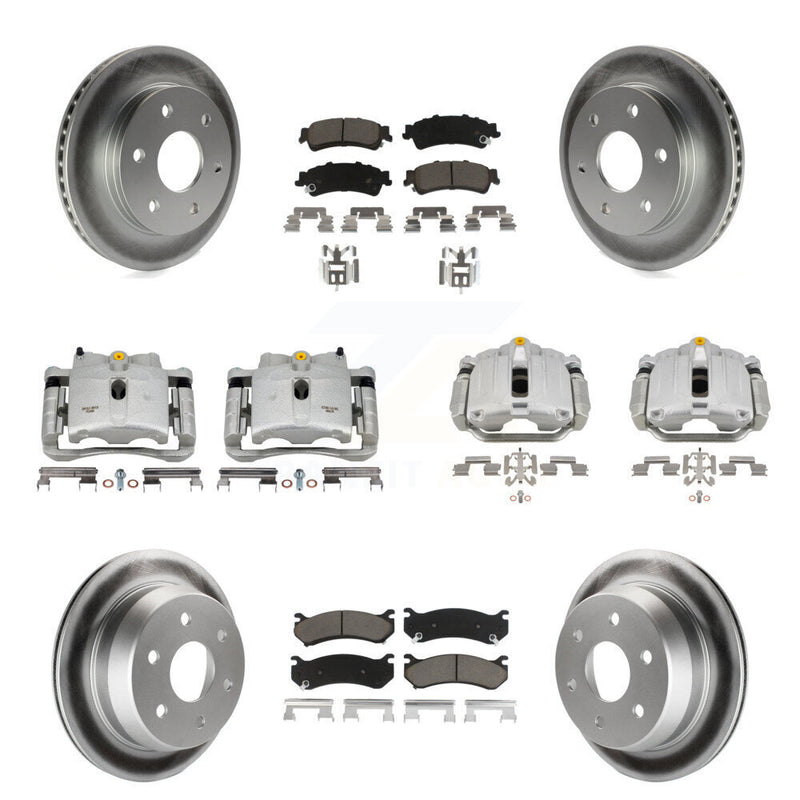 Transit Auto KCG-100887C Disc Brake Kit for 1999-2005 Chevrolet Astro, GMC Safari, Chevrolet Silverado 1500 & more - Front and Rear product image