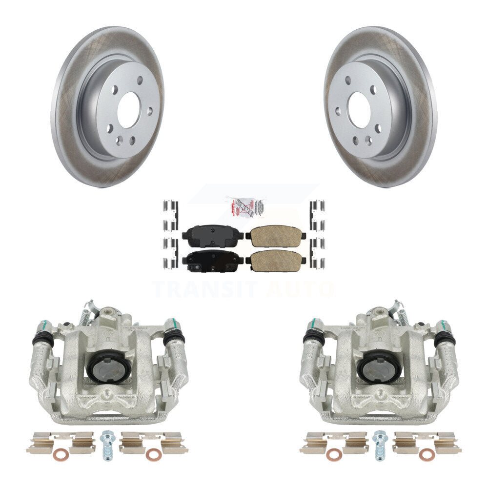 Transit Auto KCG-100887N Disc Brake Kit for 2011-2016 Chevrolet Cruze Limited, Chevrolet Cruze - Rear product image