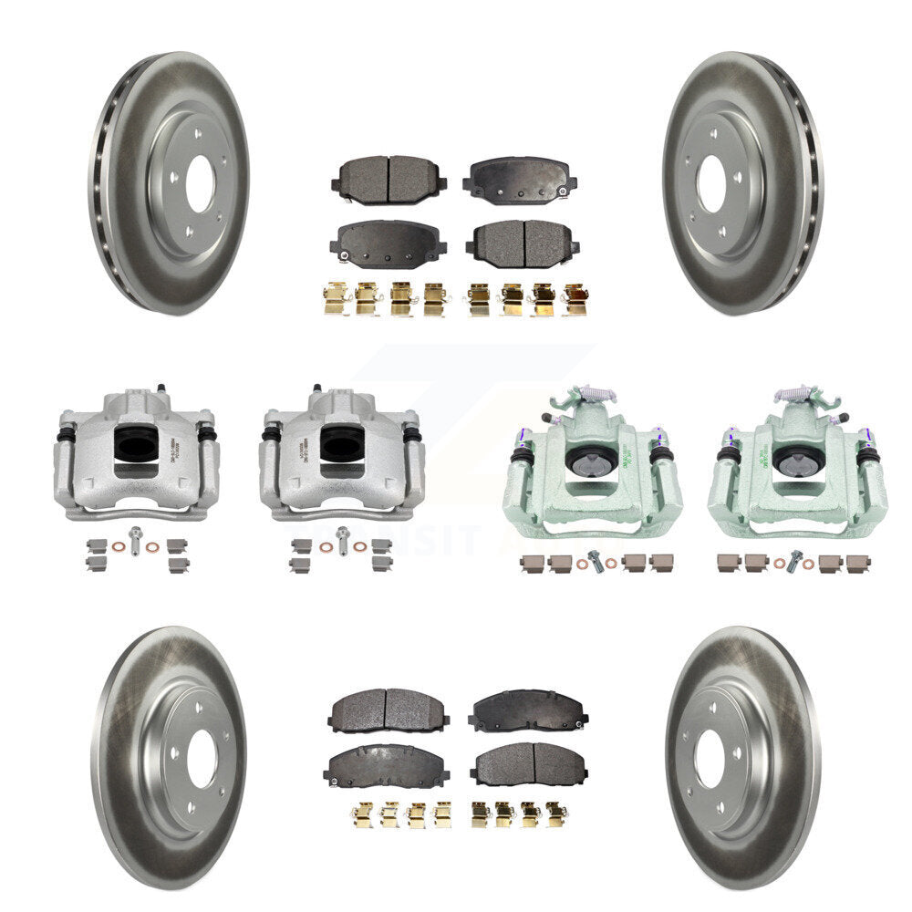 Transit Auto KCG-100887P Disc Brake Kit for 2012 Ram C/V - Front and Rear product image