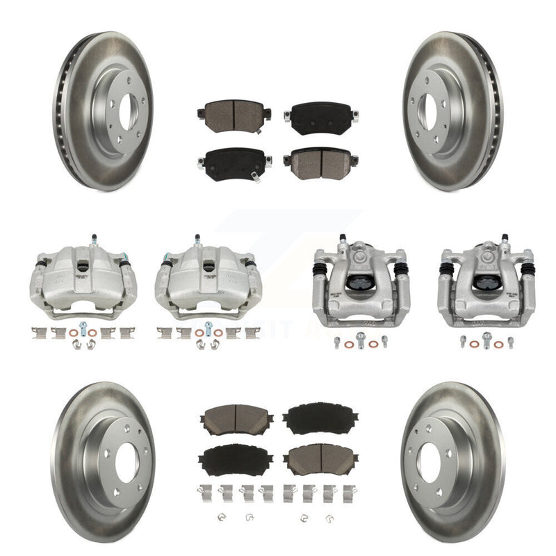 Transit Auto KCG-100888C Disc Brake Kit for 2016-2018 Mazda 6 - Front and Rear product image