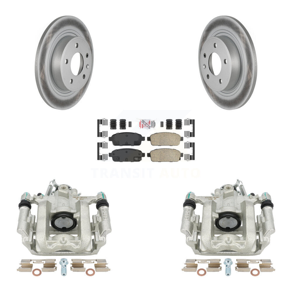 Transit Auto KCG-100888N Disc Brake Kit for 2011-2015 Cadillac ELR, Chevrolet Cruze, Chevrolet Orlando & more - Rear product image