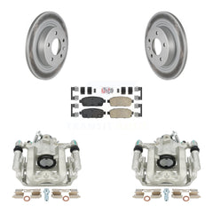 Transit Auto KCG-100888N Disc Brake Kit for 2011-2015 Cadillac ELR, Chevrolet Cruze, Chevrolet Orlando & more - Rear product image