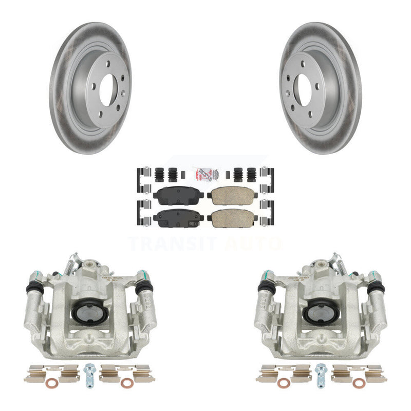 Transit Auto KCG-100888N Disc Brake Kit for 2011-2015 Cadillac ELR, Chevrolet Cruze, Chevrolet Orlando & more - Rear product image