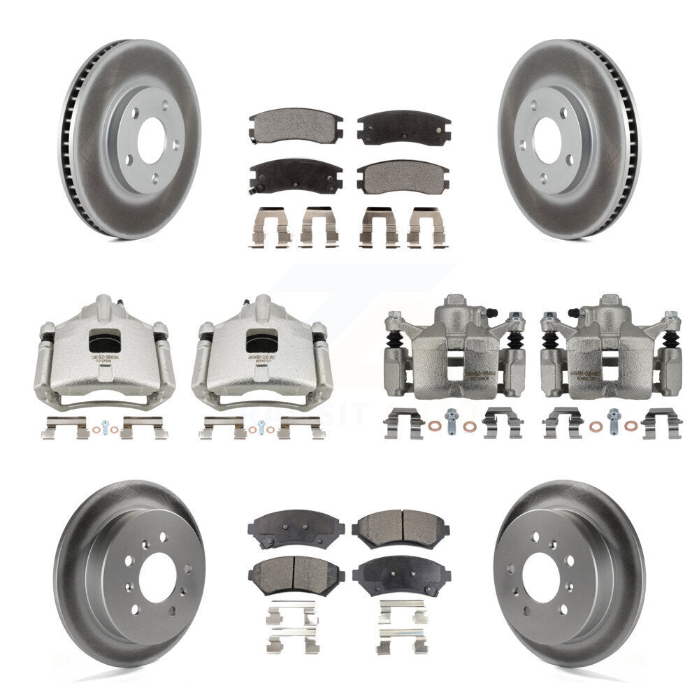 Transit Auto KCG-100888T Disc Brake Kit for 2000-2004 Chevrolet Impala, Chevrolet Monte Carlo - Front and Rear product image