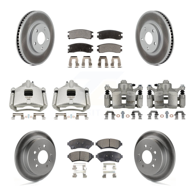 Transit Auto KCG-100888T Disc Brake Kit for 2000-2004 Chevrolet Impala, Chevrolet Monte Carlo - Front and Rear product image