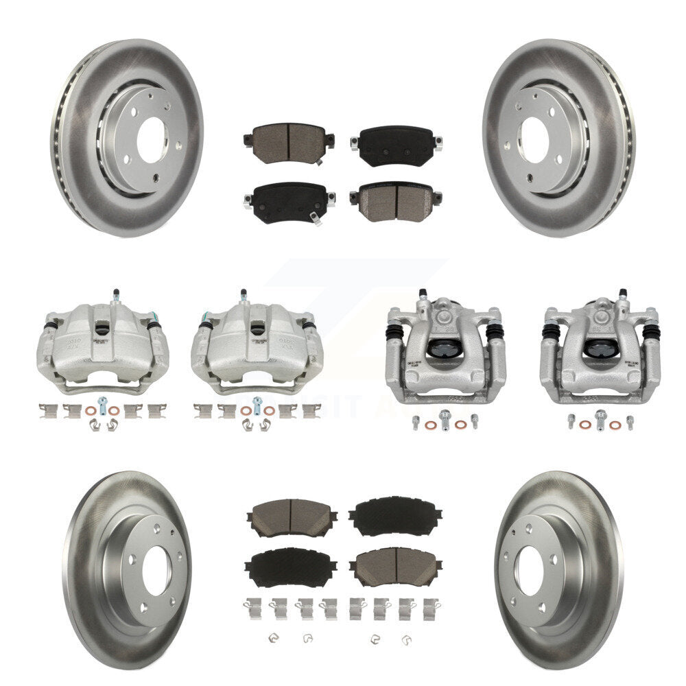 Transit Auto KCG-100889C Disc Brake Kit for 2019-2021 Mazda 6 - Front and Rear product image
