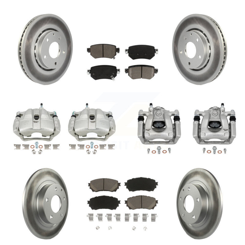 Transit Auto KCG-100889C Disc Brake Kit for 2019-2021 Mazda 6 - Front and Rear product image