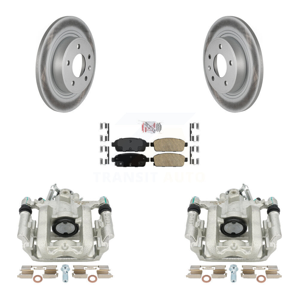 Transit Auto KCG-100889N Disc Brake Kit for 2011-2015 Cadillac ELR, Chevrolet Cruze, Chevrolet Orlando & more - Rear product image