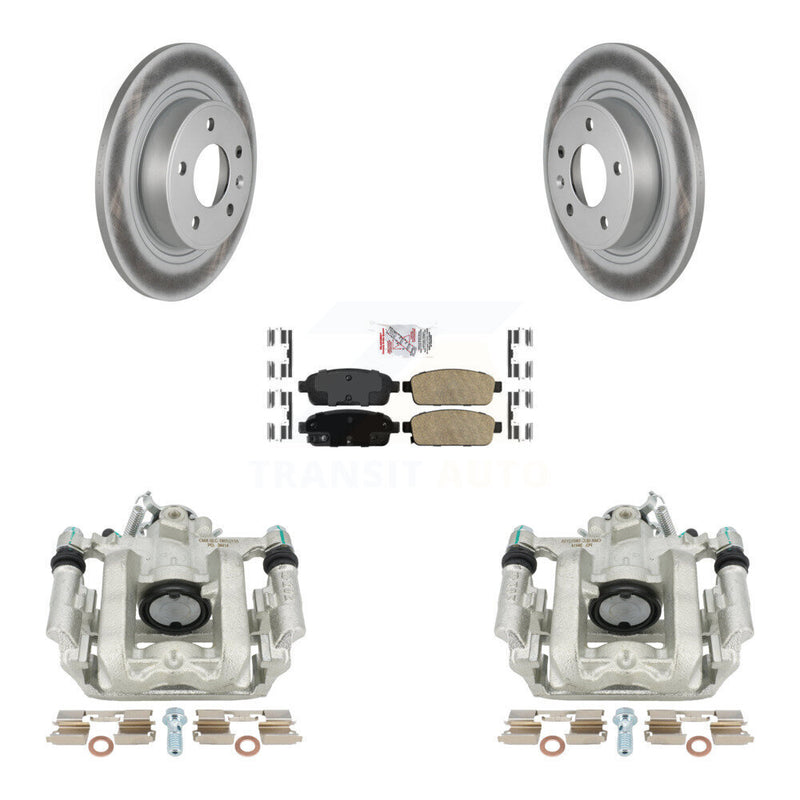Transit Auto KCG-100889N Disc Brake Kit for 2011-2015 Cadillac ELR, Chevrolet Cruze, Chevrolet Orlando & more - Rear product image