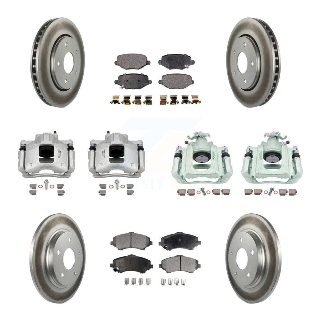 Transit Auto KCG-100889P Disc Brake Kit for 2012 Ram C/V - Front and Rear product image