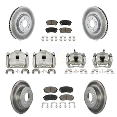 Transit Auto KCG-100891C Disc Brake Kit for 2016 Hyundai Tucson - Front and Rear product image