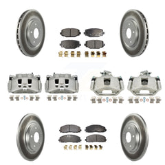Transit Auto KCG-100891P Disc Brake Kit for 2019-2020 Dodge Grand Caravan - Front and Rear product image