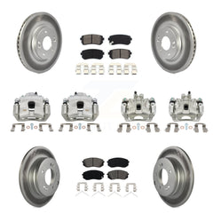 Transit Auto KCG-100891S Disc Brake Kit for 2015-2016 Hyundai Sonata - Front and Rear product image