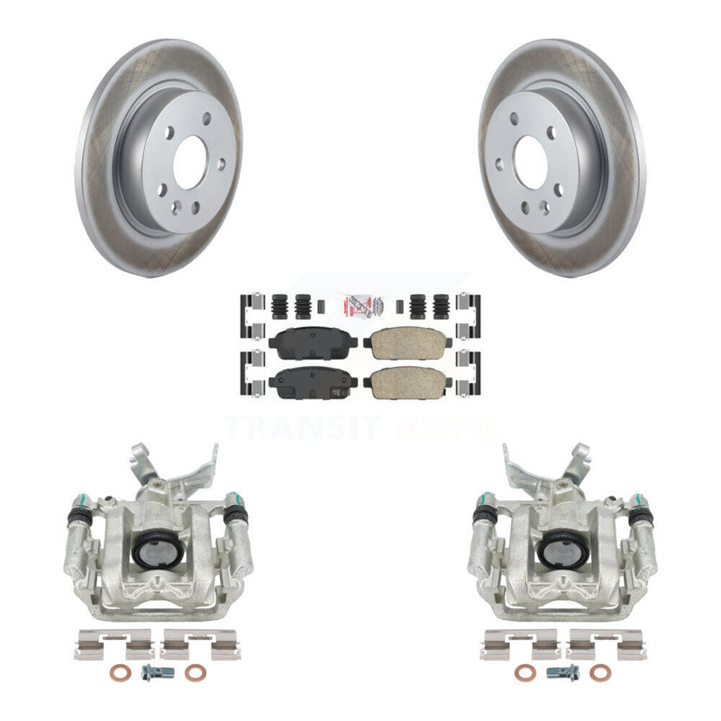Transit Auto KCG-100892N Disc Brake Kit for 2013-2017 Chevrolet Sonic, Buick Encore, Chevrolet Trax - Rear product image