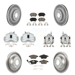 Transit Auto KCG-100893C Disc Brake Kit for 2012 Volkswagen CC - Front and Rear product image