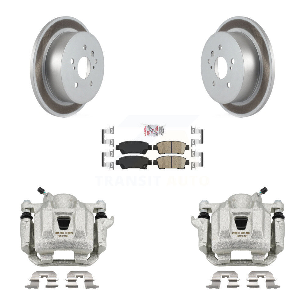 Transit Auto KCG-100894N Disc Brake Kit for 2004-2010 Toyota Sienna - Rear product image