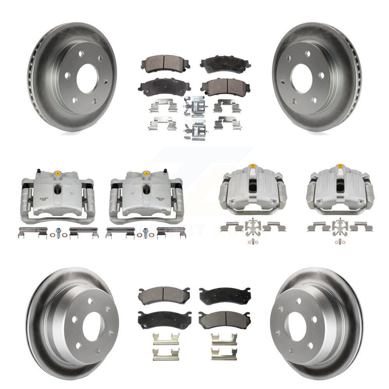 Transit Auto KCG-100894T Disc Brake Kit for 1999-2005 Chevrolet Astro, GMC Safari, Chevrolet Silverado 1500 & more - Front and Rear product image
