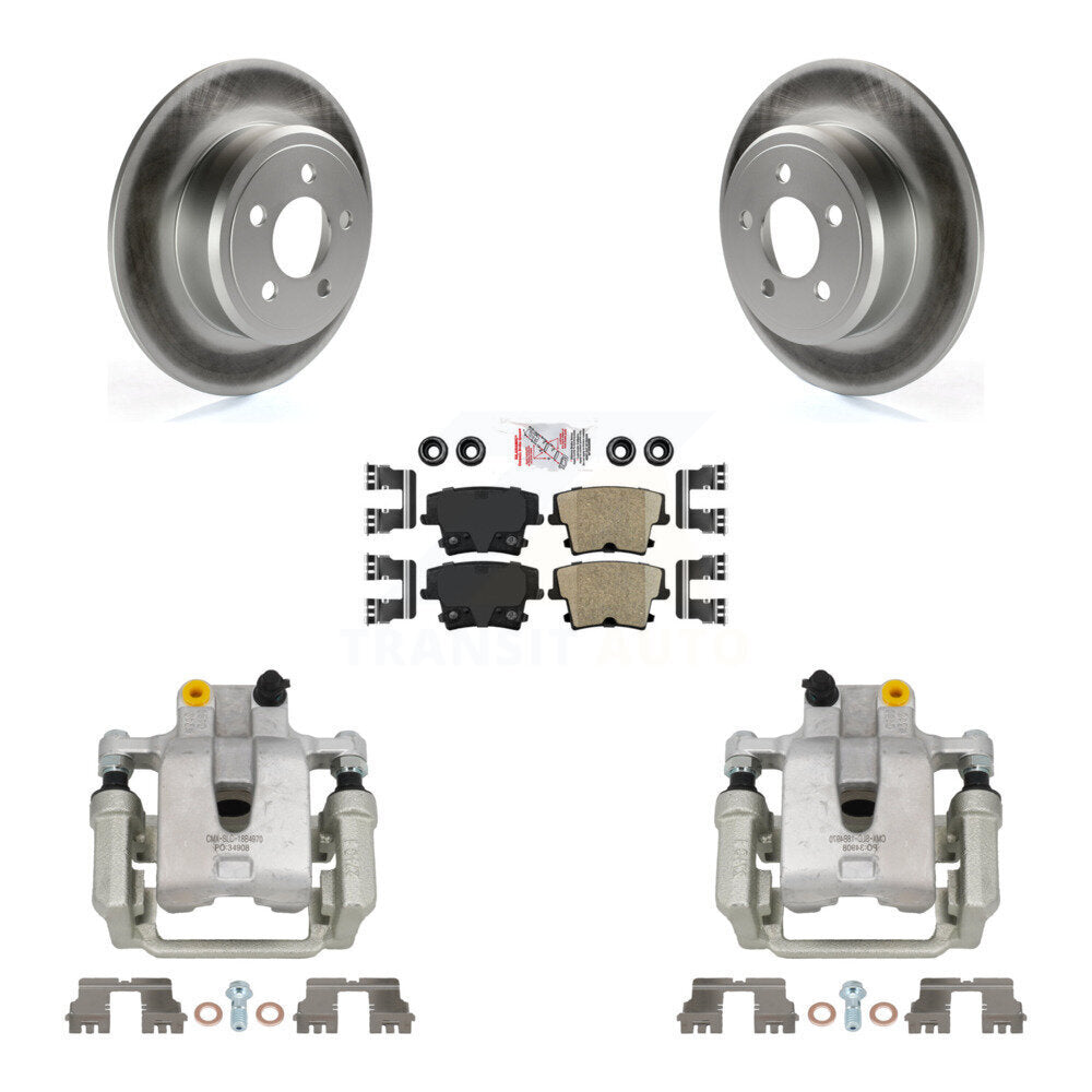 Transit Auto KCG-100895N Disc Brake Kit for 2005-2020 Dodge Charger, Chrysler 300, Dodge Challenger & more - Rear product image
