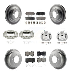 Transit Auto KCG-100895T Disc Brake Kit for 2007-2016 Toyota Sequoia, Toyota Tundra - Front and Rear product image