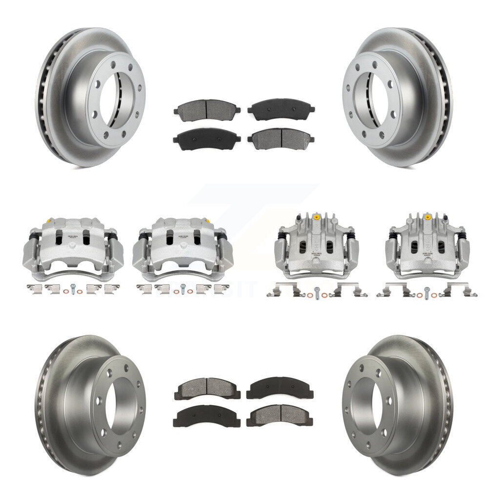 Transit Auto KCG-100896S Disc Brake Kit for 2001-2005 Ford Excursion, Ford F-250 Super Duty - Front and Rear product image