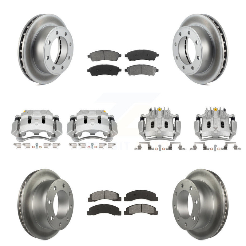 Transit Auto KCG-100896S Disc Brake Kit for 2001-2005 Ford Excursion, Ford F-250 Super Duty - Front and Rear product image