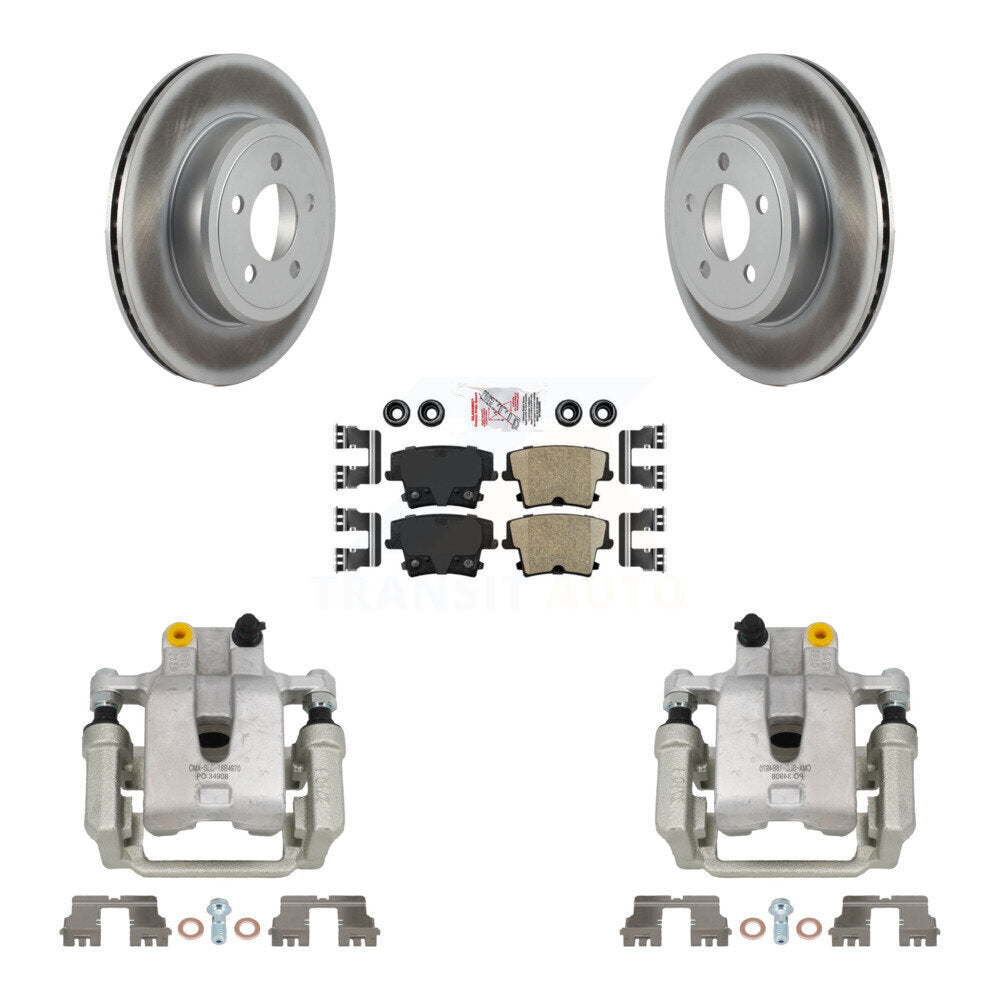 Transit Auto KCG-100897N Disc Brake Kit for 2006-2021 Chrysler 300, Dodge Challenger, Dodge Magnum - Rear product image