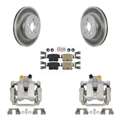 Transit Auto KCG-100897N Disc Brake Kit for 2006-2021 Chrysler 300, Dodge Challenger, Dodge Magnum - Rear product image