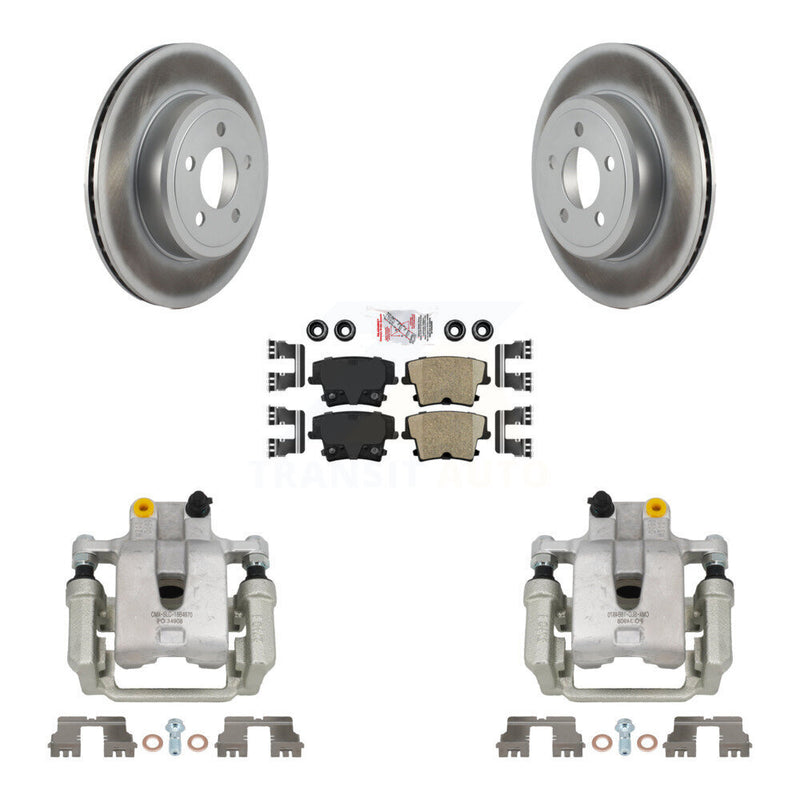 Transit Auto KCG-100897N Disc Brake Kit for 2006-2021 Chrysler 300, Dodge Challenger, Dodge Magnum - Rear product image