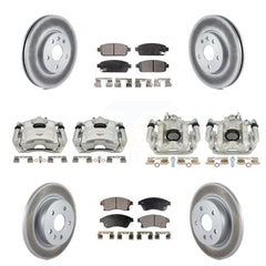Transit Auto KCG-100897P Disc Brake Kit for 2011-2016 Chevrolet Cruze Limited, Chevrolet Cruze - Front and Rear product image