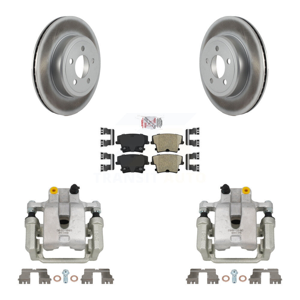 Transit Auto KCG-100898N Disc Brake Kit for 2006-2021 Chrysler 300, Dodge Challenger, Dodge Magnum - Rear product image