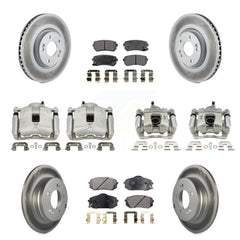 Transit Auto KCG-100898T Disc Brake Kit for 2016 Hyundai Tucson - Front and Rear product image