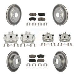 Transit Auto KCG-100899C Disc Brake Kit for 2016 Hyundai Sonata - Front and Rear product image