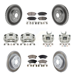 Transit Auto KCG-100899P Disc Brake Kit for 2013-2014 Chevrolet Sonic - Front and Rear product image